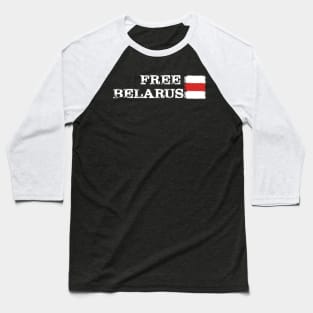 Free Belarus Baseball T-Shirt